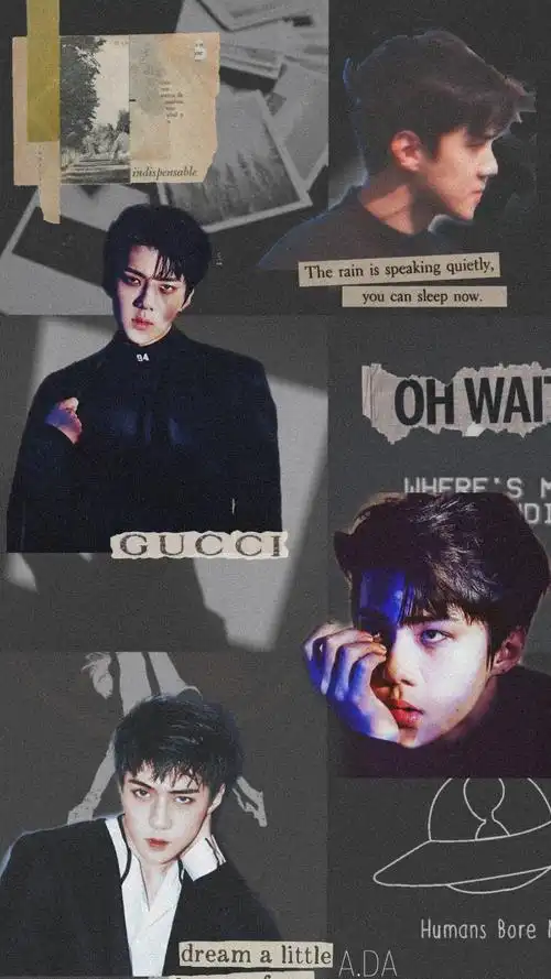 吴世勋拼贴壁纸