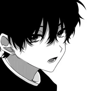 很酷很拽的漫画风黑白动漫男头 最新冷酷霸气黑白系男生头像图片_动漫