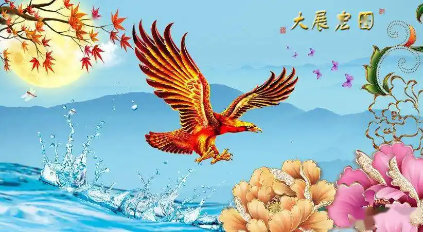 中老年头像大全:高清大鹏展翅,大展宏图的微信头像壁纸