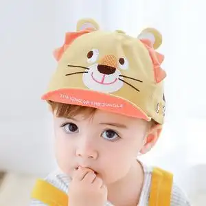 儿童帽子春秋2021秋季新款婴儿鸭舌帽可爱宝宝冬天外超萌球帽男孩