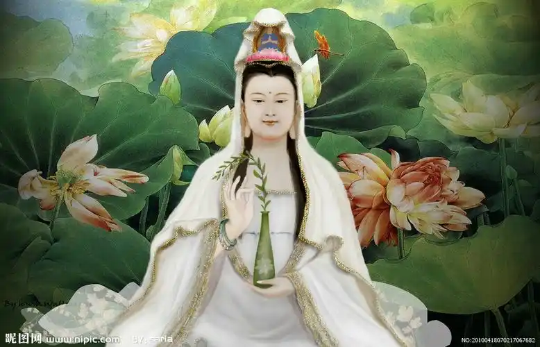 观音菩萨高清锁屏壁纸性6969别