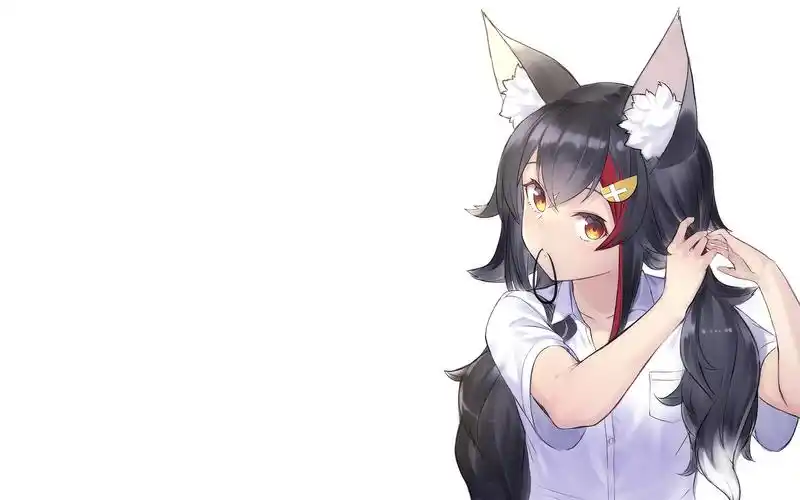 hololive二次元萌娘插画桌面壁纸_卡通动漫_壁纸下载_美桌网