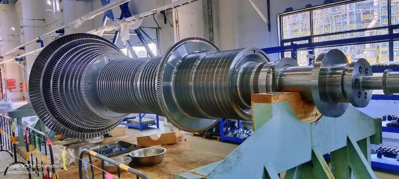 非常精密的大国重器,汽轮机转子!这东西是稀有钛合金3d打印加 - 抖音