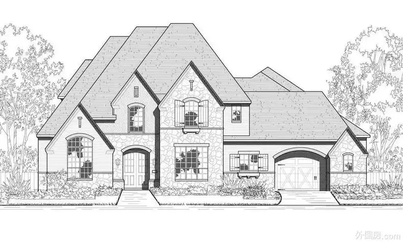 别墅简笔画简单又漂亮别墅简笔画简单又漂亮涂颜色