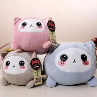 创意水果猫毛绒玩具猫咪公仔婚庆家居抱枕抓机布娃娃儿童生日礼物