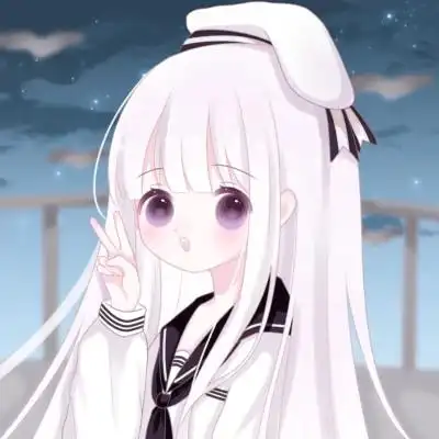 动漫呆萌系可爱少女头像