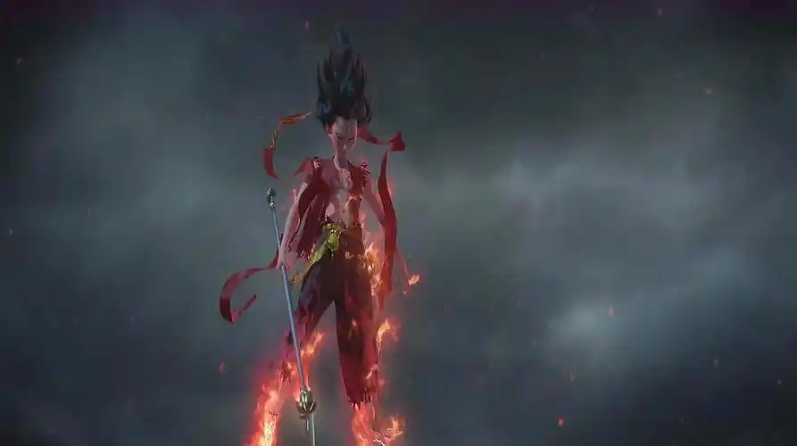 哪吒之魔童降世:哪吒得知自己的真实身份后,直接变身,帅就完了