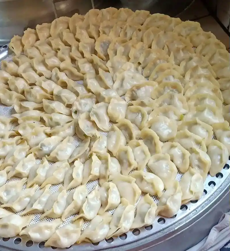 纯手工肉饺子好看又好吃.真材实料才能做出好味道  #吃饺子是 - 抖音