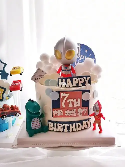 都有一个英雄梦#青岛蛋糕 #奥特曼蛋糕  #青岛蛋糕定制  #男宝宝蛋糕