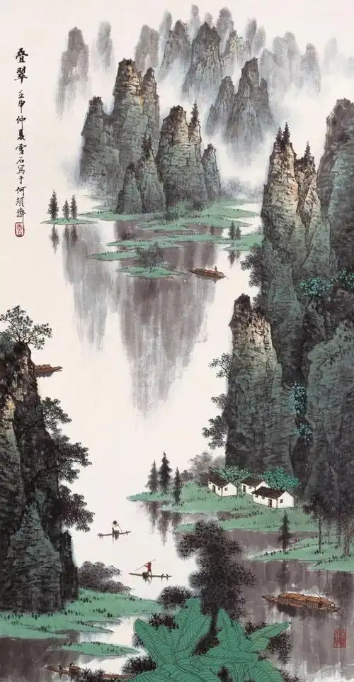 全球最美山水画 世界最美山水画