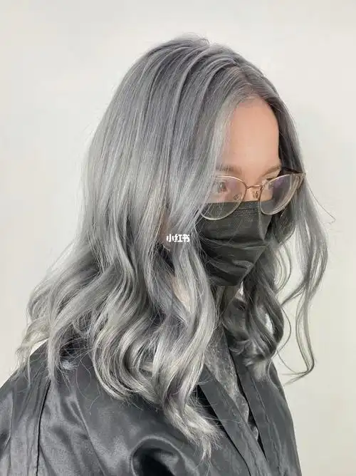 纽约染发奶奶灰健康漂发欧美发色护发