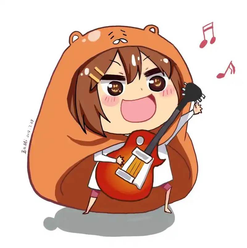 轻音少女 #动漫 #干物妹小埋  - 抖音