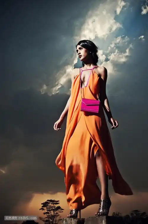 印度grazia杂志:阿森松岛时尚人像