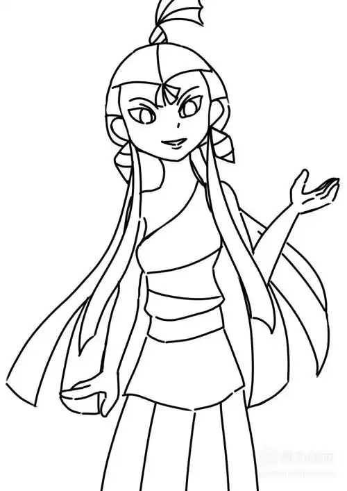 人物绘画:小龙女怎么画?