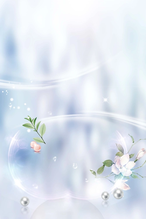 化妆品海报背景素材 (1)