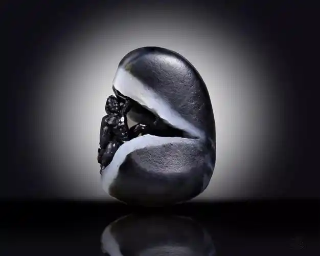 盘古开天辟地,创意玉雕还可以这样雕!_作品