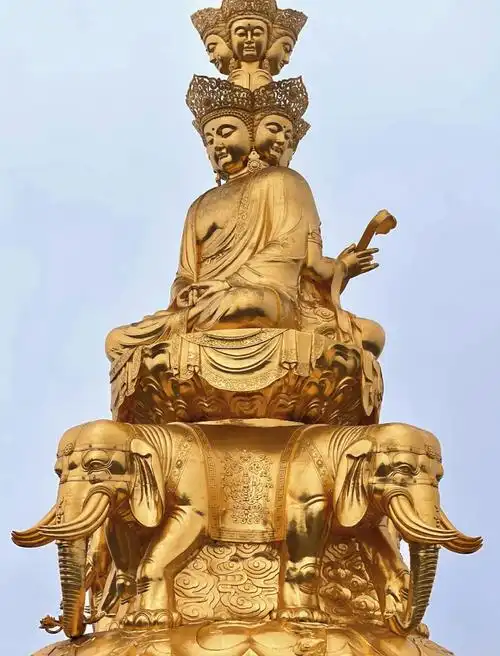 佛不要你皈依 佛要你欢喜太震撼了,高48米希望普贤菩萨保佑我们大家平