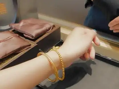 两世欢手链和传承手镯叠戴,是真的很美!