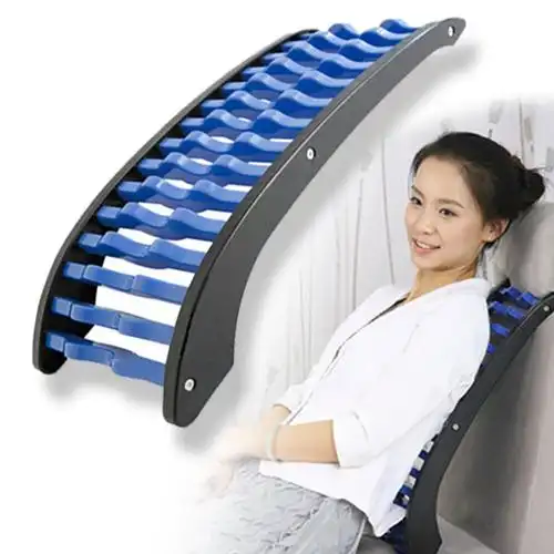 牵引器拉伸腰部腰椎脊柱脊椎侧弯矫正颈椎按摩保健护具护腰