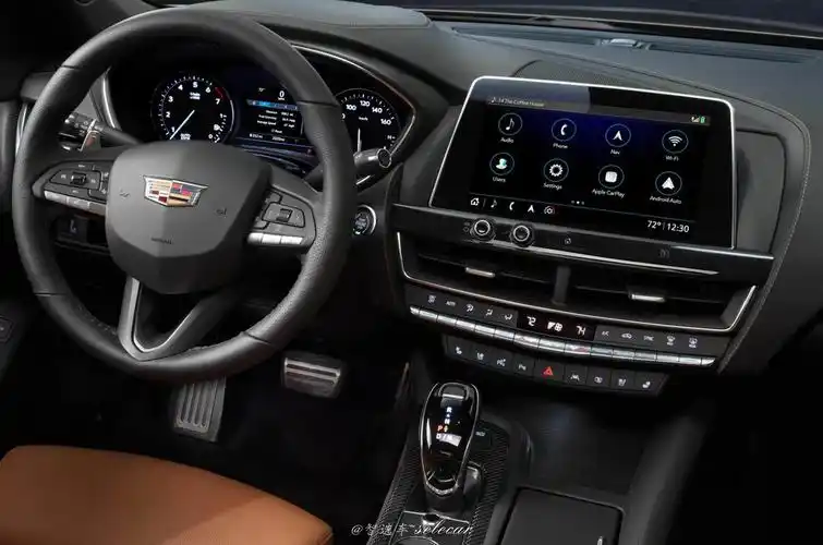 此次成都车展上,凯迪拉克ct5的内饰并未展示,不过从海外官图来看,其