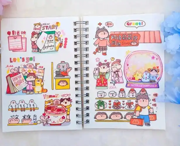 ins风手帐排版打卡