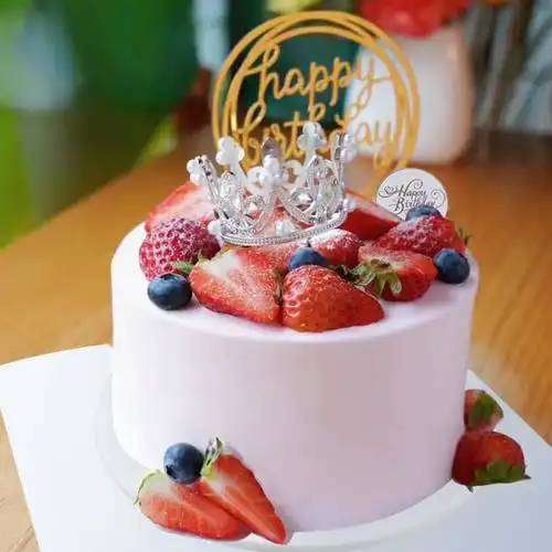 橙果仿真蛋糕模型厂-生日蛋糕模型仿真2021新款奶油裱花三层定制假