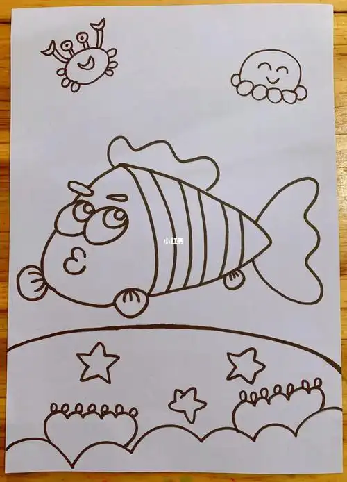 儿童美术96简笔画