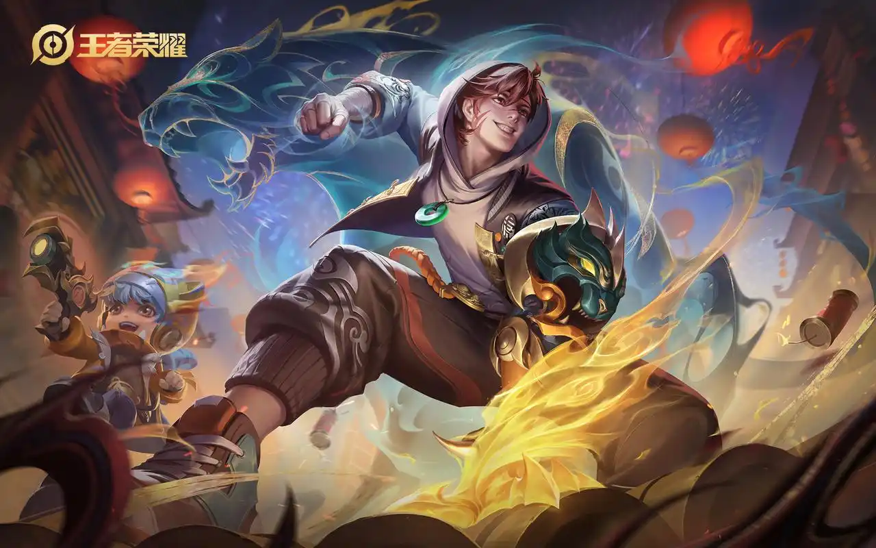 王者荣耀裴擒虎寅虎赤拳高清桌面壁纸_王者荣耀裴擒虎寅虎赤拳高清多