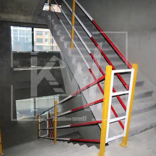 伸缩型楼梯防护栏组装式楼梯防护栏湖南凯威厂家直销