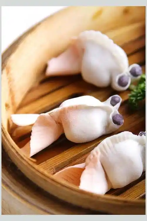 金鱼造型饺子水饺美食图片