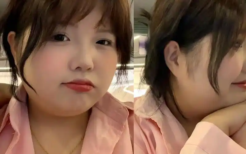 胖女孩晒自拍夸自己漂亮,下秒回眸一笑百媚生太惊艳:唐朝美人!