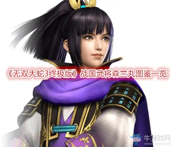 无双大蛇3终极版战国武将森兰丸图鉴一览