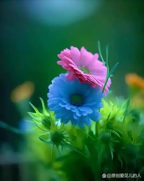 哇塞,这小花朵太漂亮啦,干净靓丽淡雅,让人感觉到了清凉!