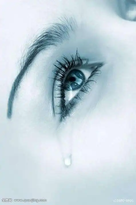 哭泣眼泪图片唯美图片女生头像流泪的眼睛头像真人唯美悲伤微信伤感