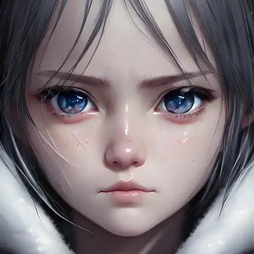 高冷眼神杀女生头像