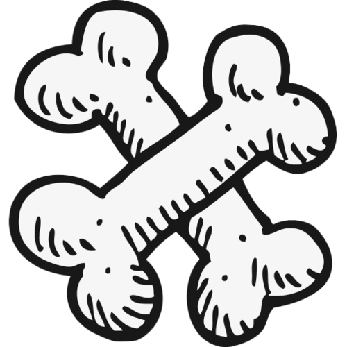 卡通骨头图片大全