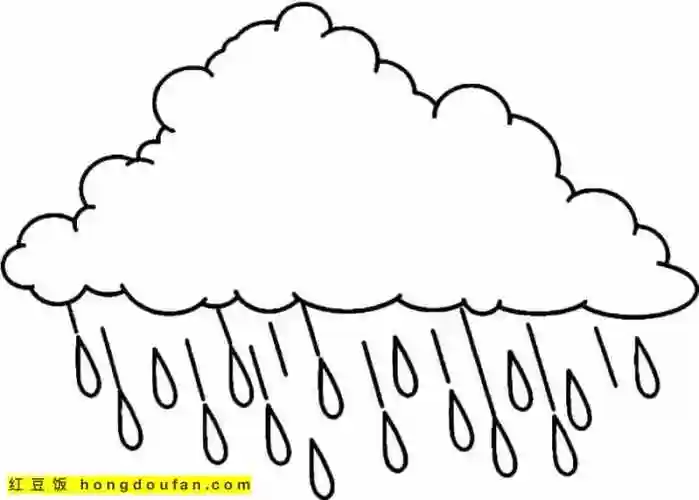 10张不同形态的云朵幼儿卡通简笔画!云朵要如何画?