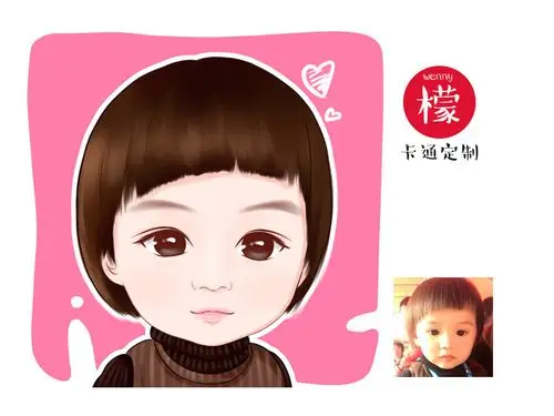 真人照片卡通化