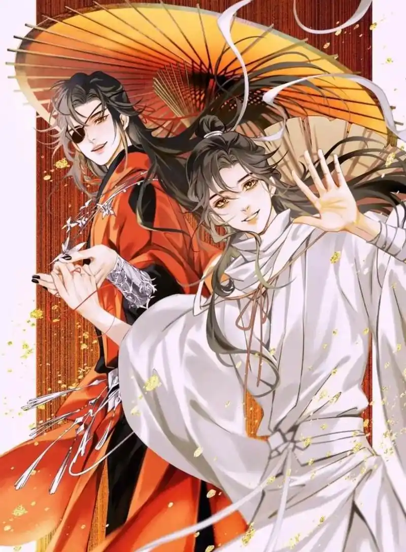 花城谢怜 #图片来自网络 #天官赐福 #双男主 - 抖音