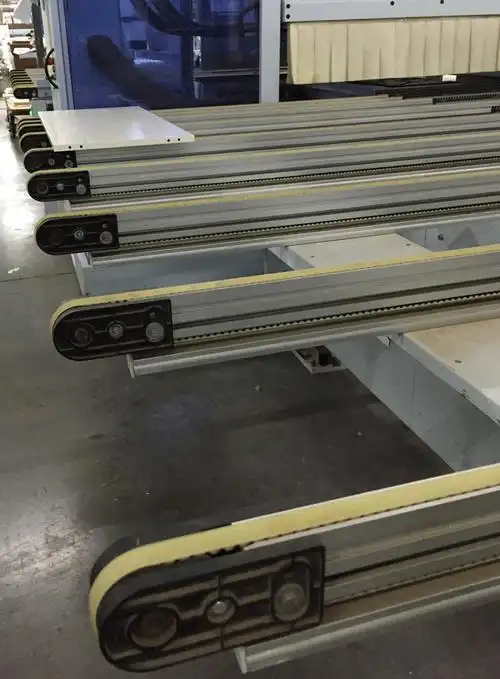 直条纹传动带pu同步带加工