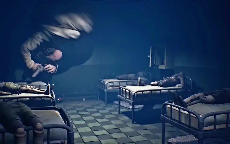 实况小小梦魇2p4停尸间天花板上的肥仔