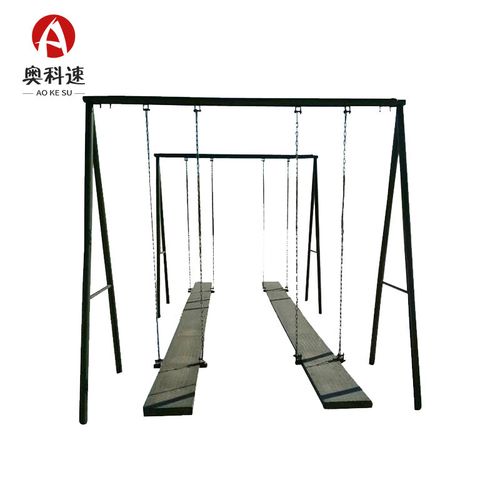 奥科速 平衡训练双人浪木抗眩晕军训拓展训练器材 双人