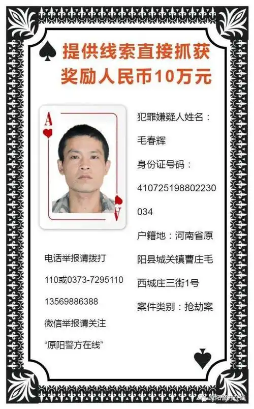 悬赏80万河南警方通缉8名在逃犯罪嫌疑人