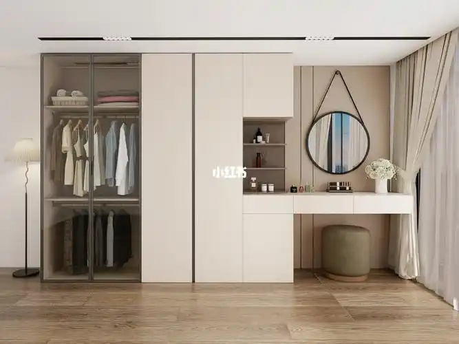 衣柜梳妆台一体柜,年轻人的新宠6015