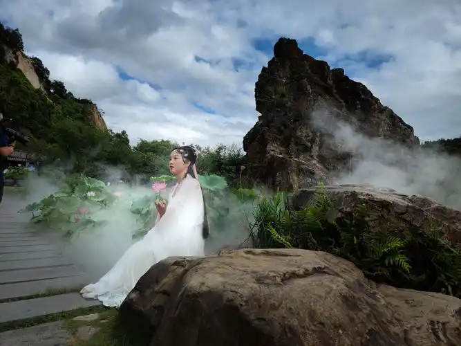 杨府山风景人像摄于温州杨府山