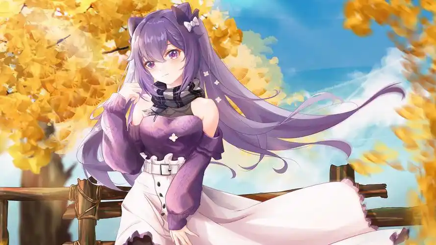 原神刻晴lsp萌图 - 空间壁纸网