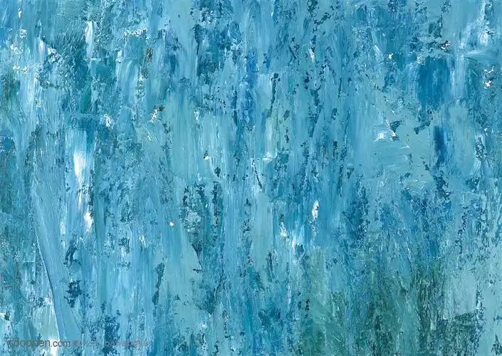 颜料肌理-水蓝色水彩涂抹的肌理效果设计背景图片