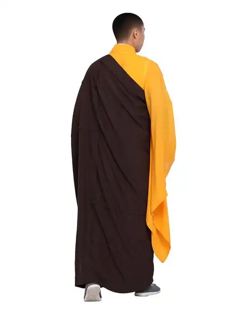 僧服春秋新款麻纱祖衣袈裟拼接五衣七衣僧服僧装和