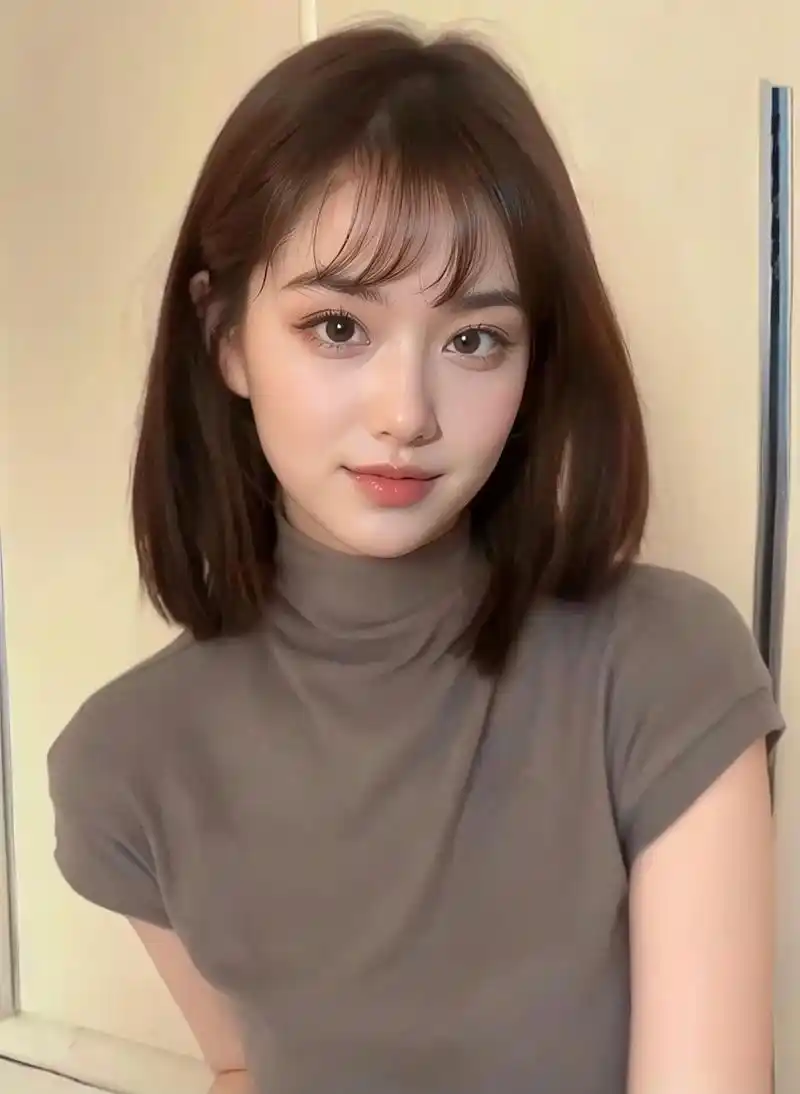 今日发型推荐韩系初恋头,适合所有齐肩发型,减龄且修饰脸型,长 - 抖音