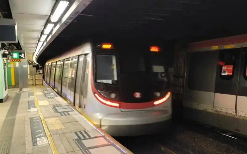 2024年2月18日,香港地铁东铁线(红磡列车停放处-落马洲站)本务香港